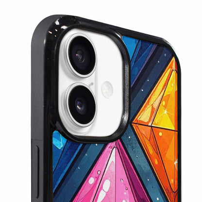 iPhone 17 Case — Vintage Summer Diamond Retro Vintage, Custom Print Case Cover