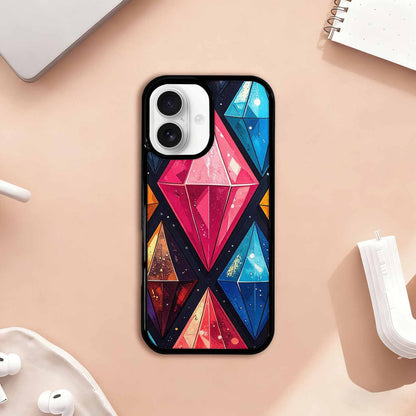 iPhone 17 Case — Vintage Summer Diamond Retro Vintage, Unique Phone Case Design