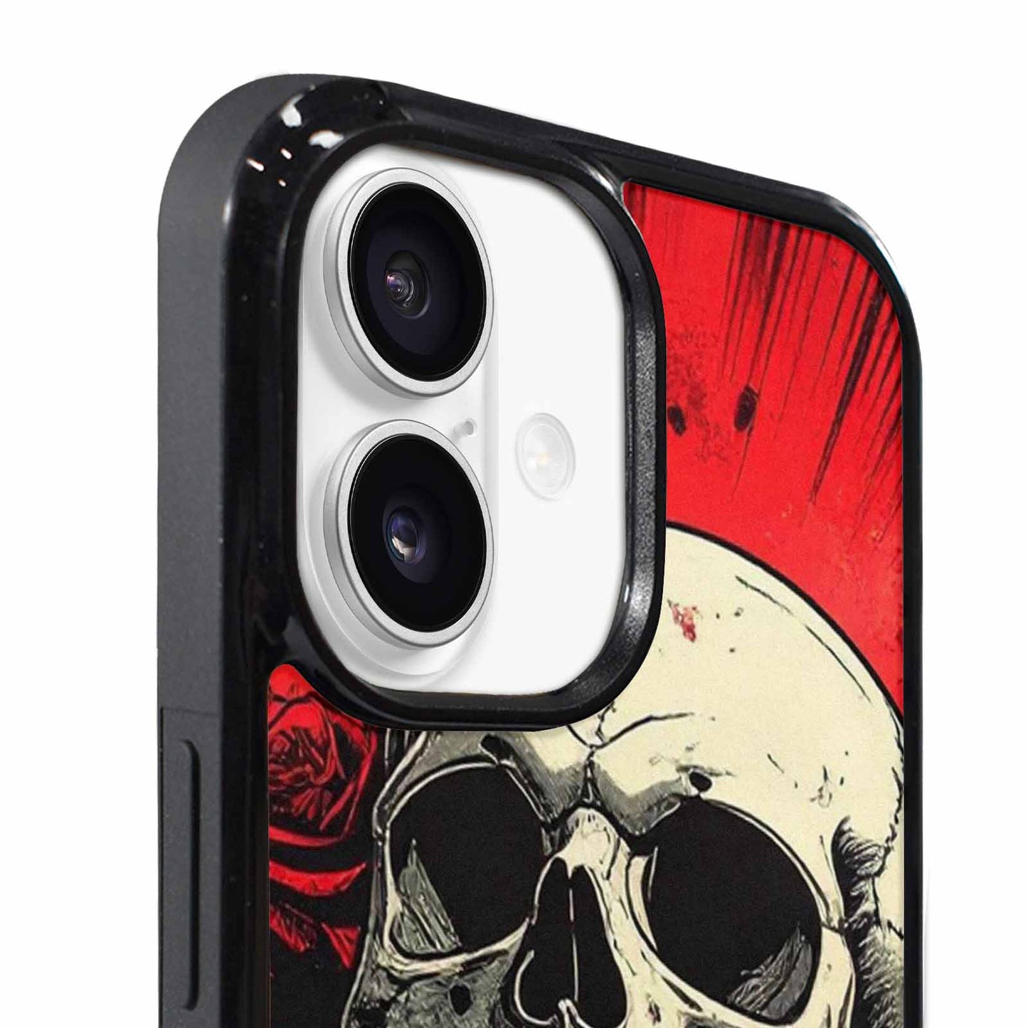 iPhone 17 Case — Skull Dark Art Gothic Print Gothic, Customized Protective Case