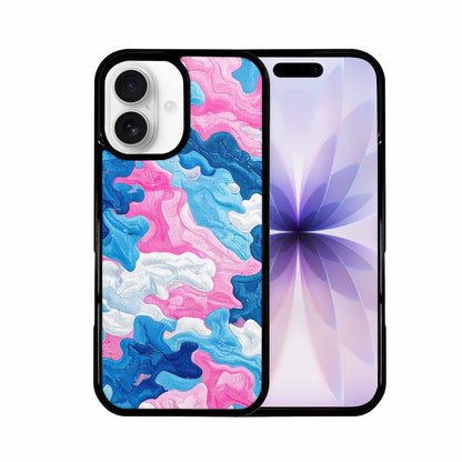 iPhone 17 Case — Vivid Camo Transgender Camo, Custom Printed Phone Case