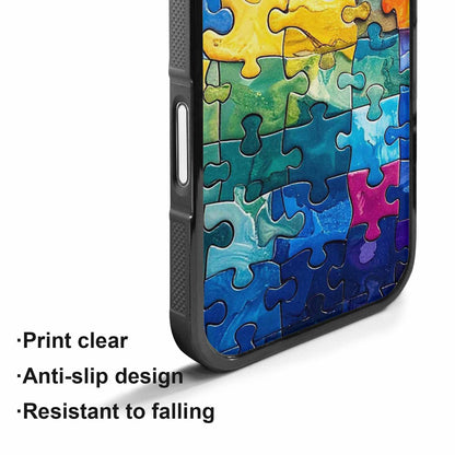 iPhone 17 Case — Autism Puzzle Pieces Puzzle Original Art, Original Design Phone Case