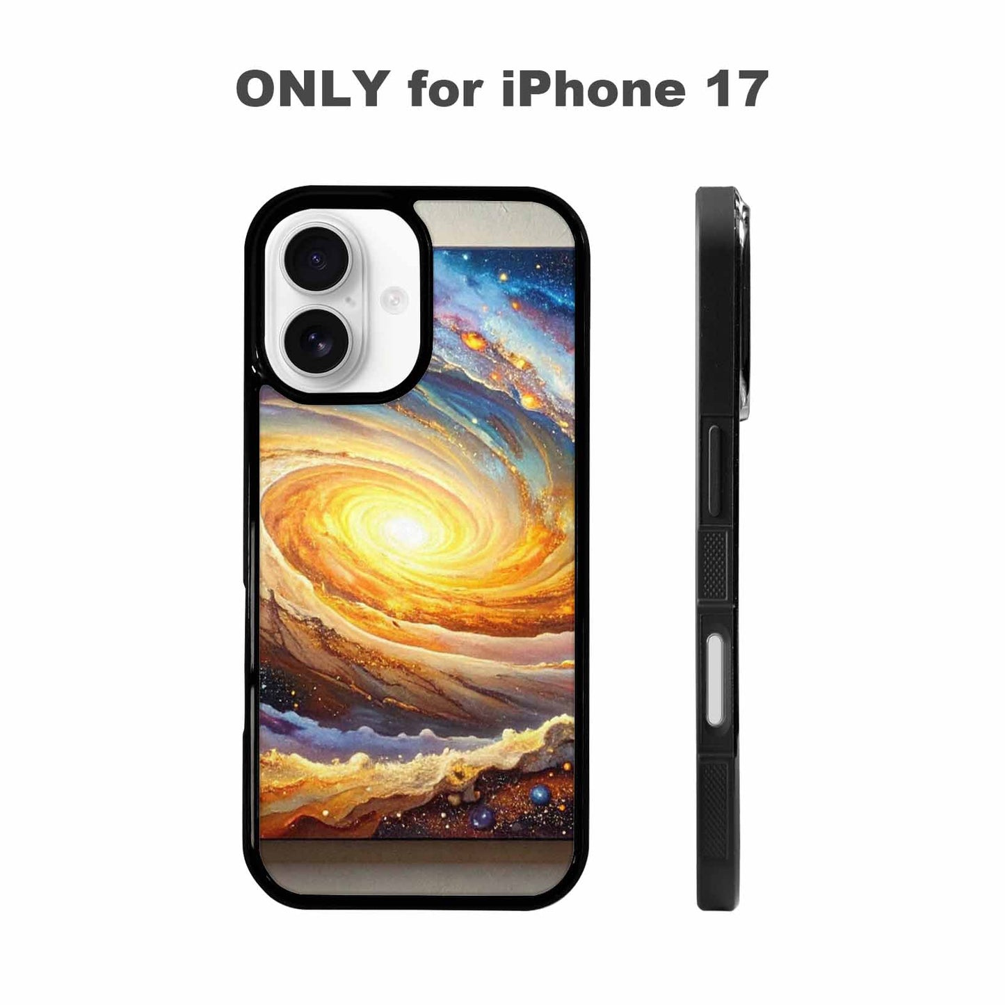 iPhone 17 Case — Galaxy Cosmic Print Galaxy Space, Original Design Phone Case