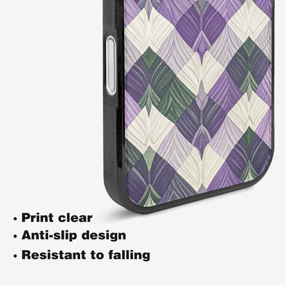 iPhone 16 Case — Genderqueer Flag Color Theme Small Rainbow, Original Design Phone Case