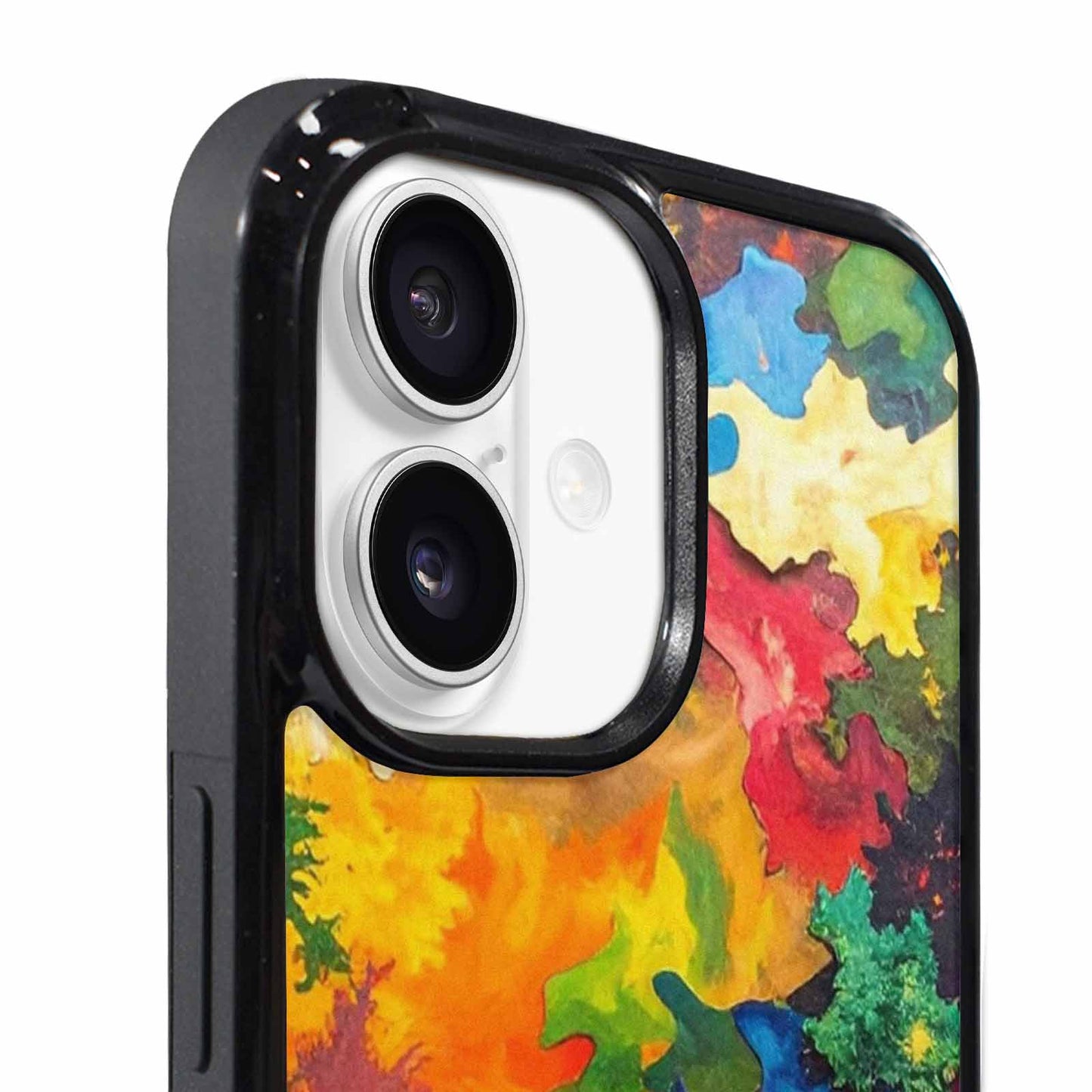 iPhone 17 Case — Camo Patches Full Color Camo, Custom Printed Phone Case