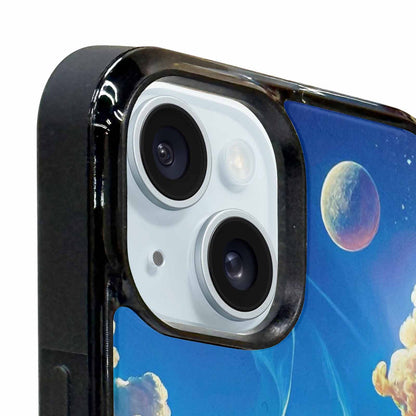 iPhone 15 Plus Case — Surrealist Desert Dreamscape Custom, Customized Protective Case