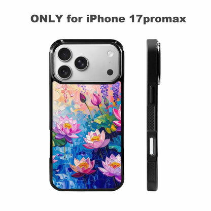 iPhone 17 Pro Max Case — Full Color Vibrantmonet Impressi Zfn Original, Custom Printed Phone Case
