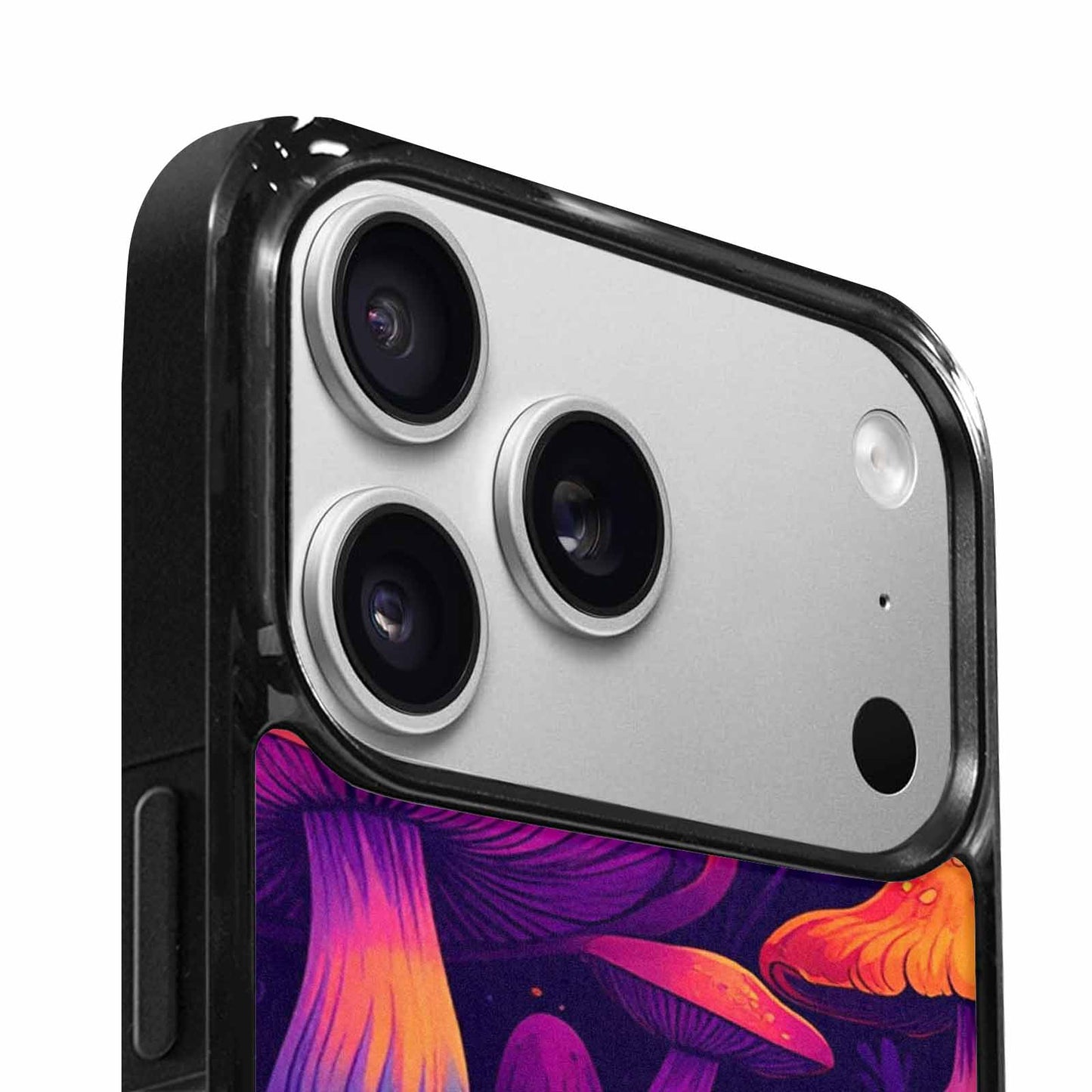 iPhone 17 Pro Max Case — Psychedelic Mushroom Cartoon Pattern Cartoon Cute, Custom Designed Case Cover