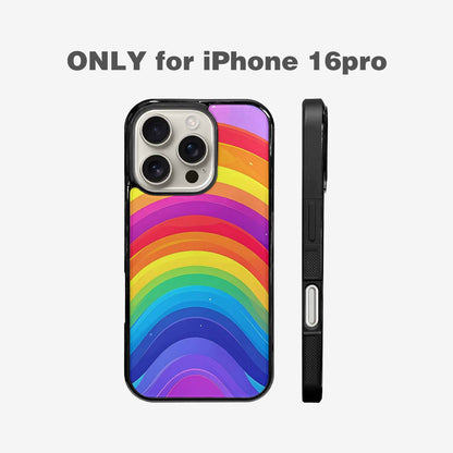 iPhone 16 Pro Case — Rainbow Pride, Original Design Phone Case