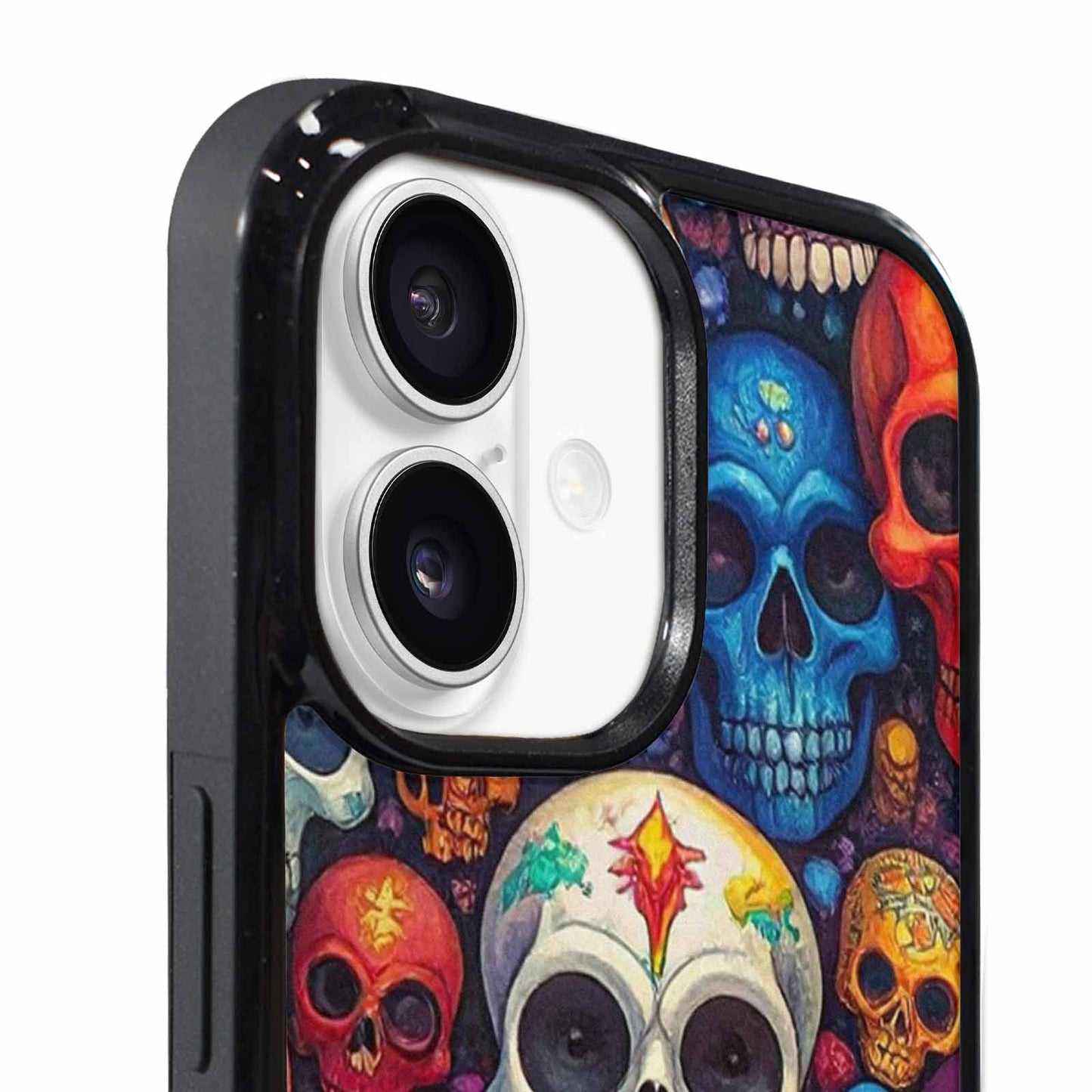iPhone 17 Case — Skulls (general) Skulls Pattern Gothic Skulls, Personalized Phone Case