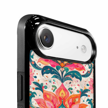 iPhone 17 Air Case — Marble Floral Art Seamless Pattern Floral, Custom Made Phone Cover