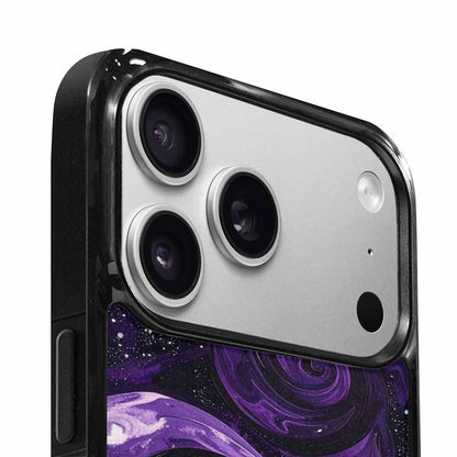 iPhone 17 Pro Max Case — Seamless Repeating Pattern Of Galaxy Space, Unique Phone Case Design