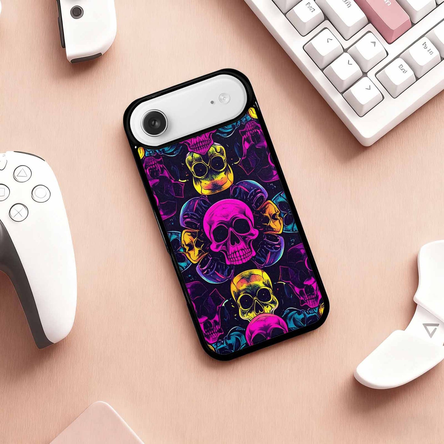 iPhone 17 Air Case — Skull Dark Art Gothic Print Gothic, Custom Designed Case Cover