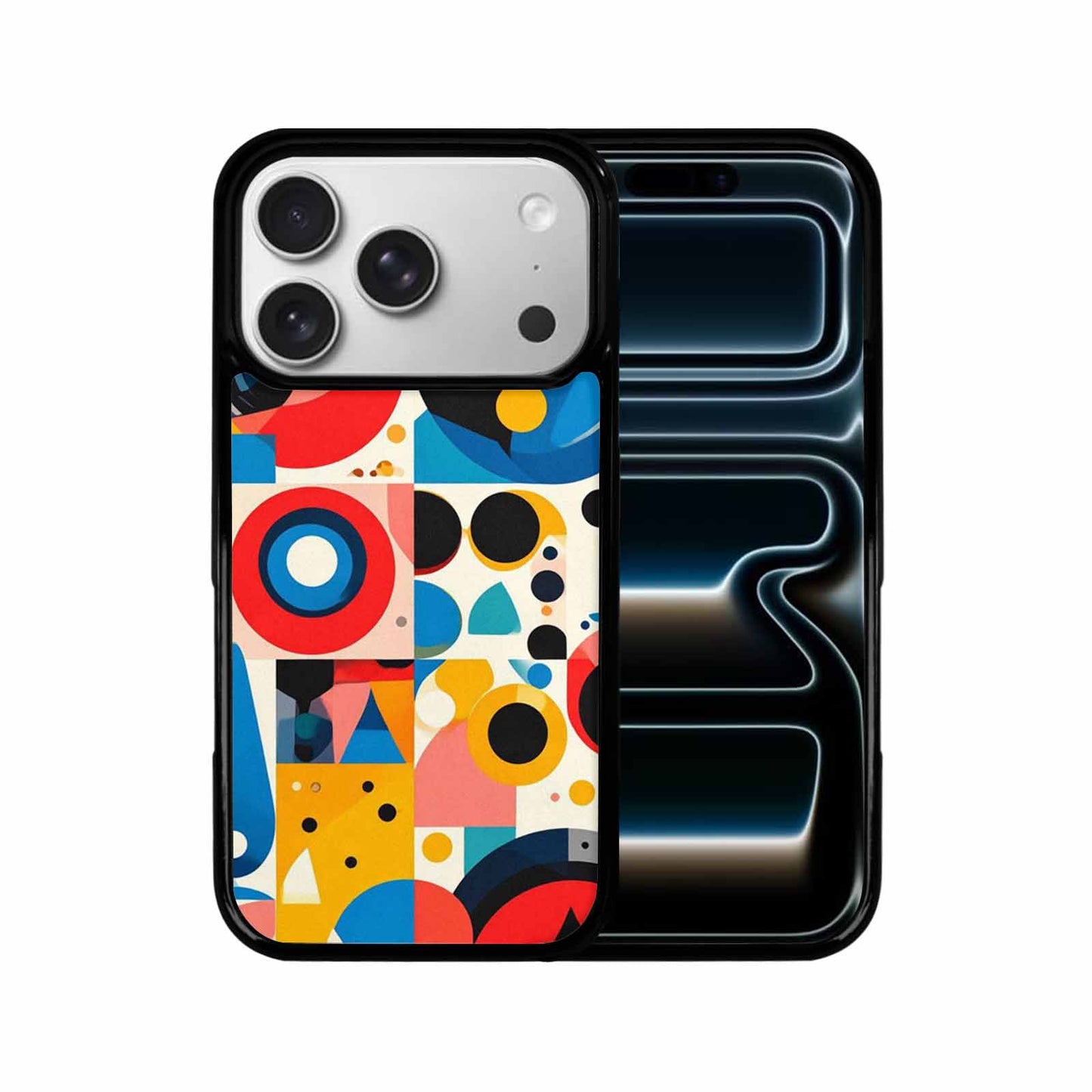 iPhone 17 Pro Case — Mod Cartoon Art Pattern Cartoon Cute, Unique Phone Case Design