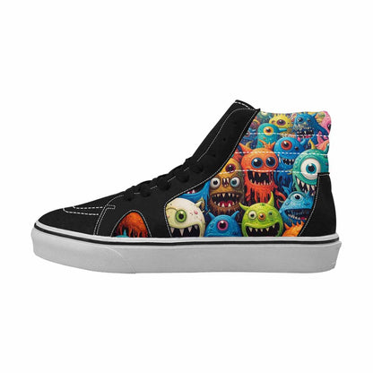 MEN'S Multi High Top Canvas Kaleidoscope Sneakers