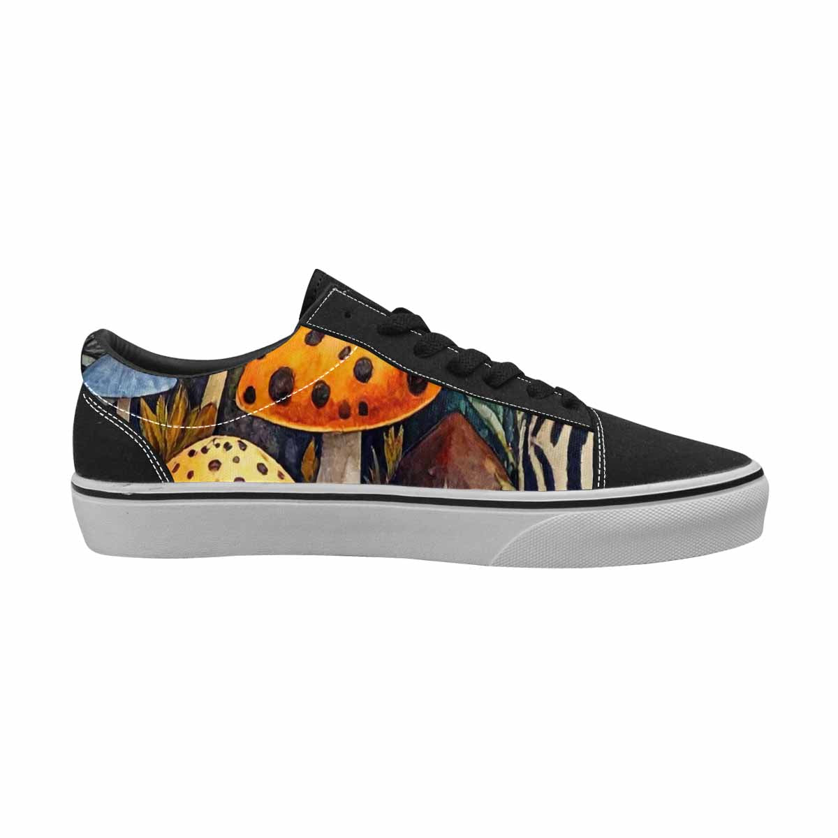 WOMEN'S Mushrooms Lace-Up Canvas Aesthetic Shoes