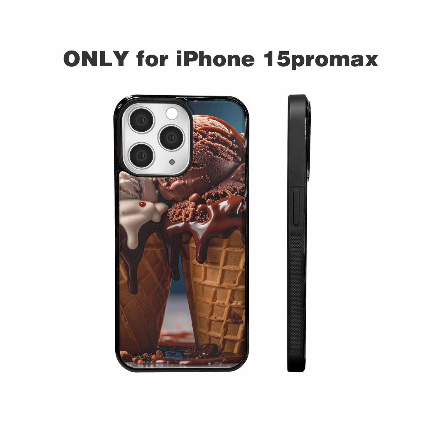 iPhone 15 Pro Max Case — Extreme Close Up Shot Only Drippig, Custom Made Phone Cover