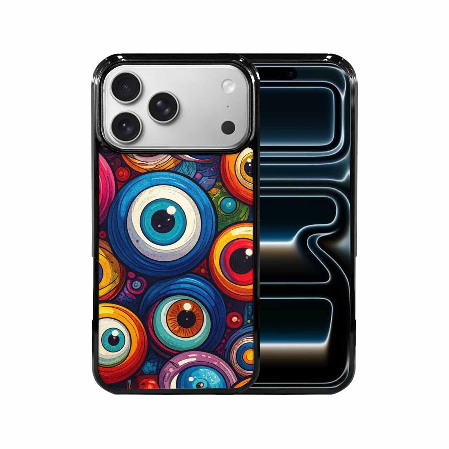 iPhone 17 Pro Max Case — Seamless Tileable Pattern Of Cartoon Cute, Custom Made Phone Cover