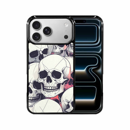 iPhone 17 Pro Max Case — Skull Dark Art Gothic Print Gothic, Custom Printed Phone Case