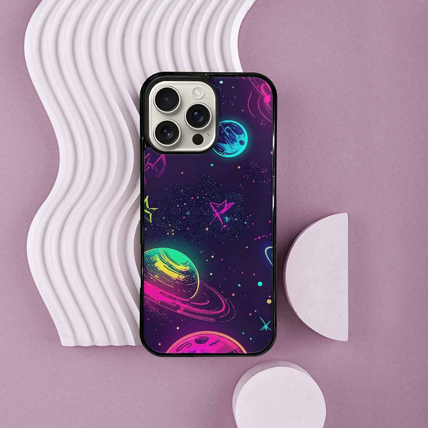 iPhone 16 Pro Max Case — Space Galaxy Astronaut, Personalized Phone Case