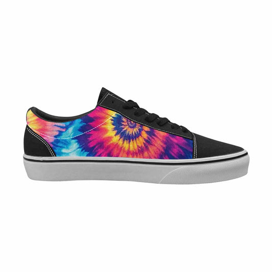 MEN'S Tie Dye Swirl Canvas Lace-Up Y2K Sneakers