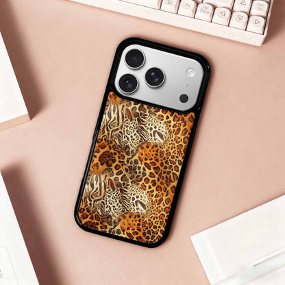 iPhone 17 Pro Case — Small Animal Print Pattern Randomly Animal, Custom Art Phone Cover