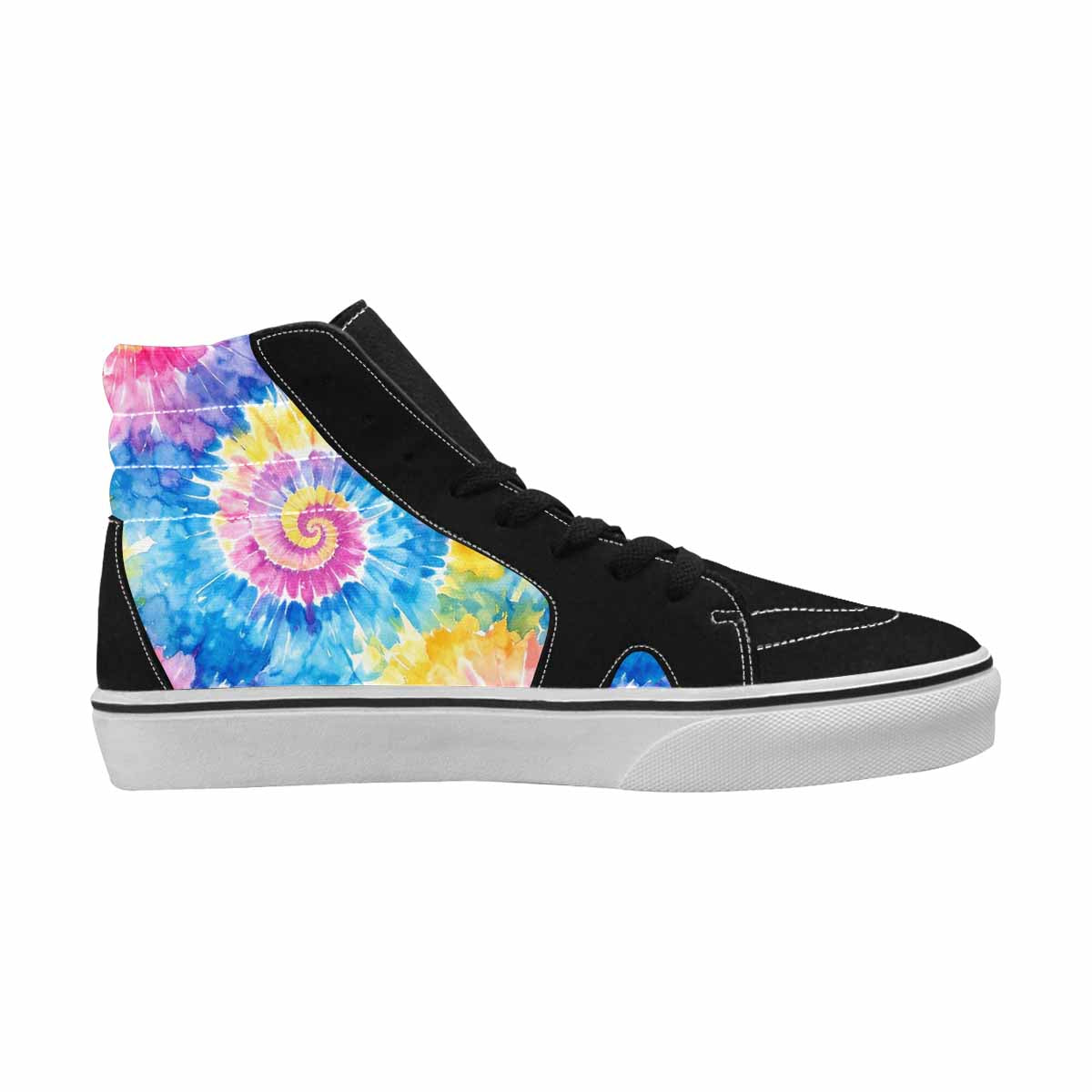 WOMEN'S Tie Dye Swirl High Top Canvas Dreamcore Sneakers