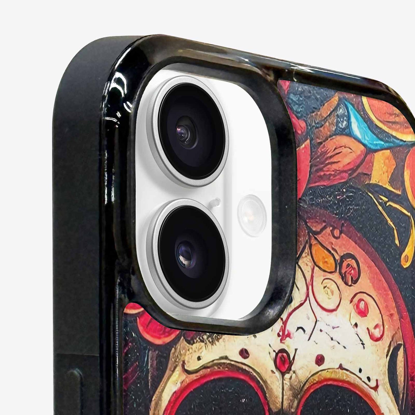 iPhone 16 Plus Case — Graffiti Skull, Original Design Phone Case