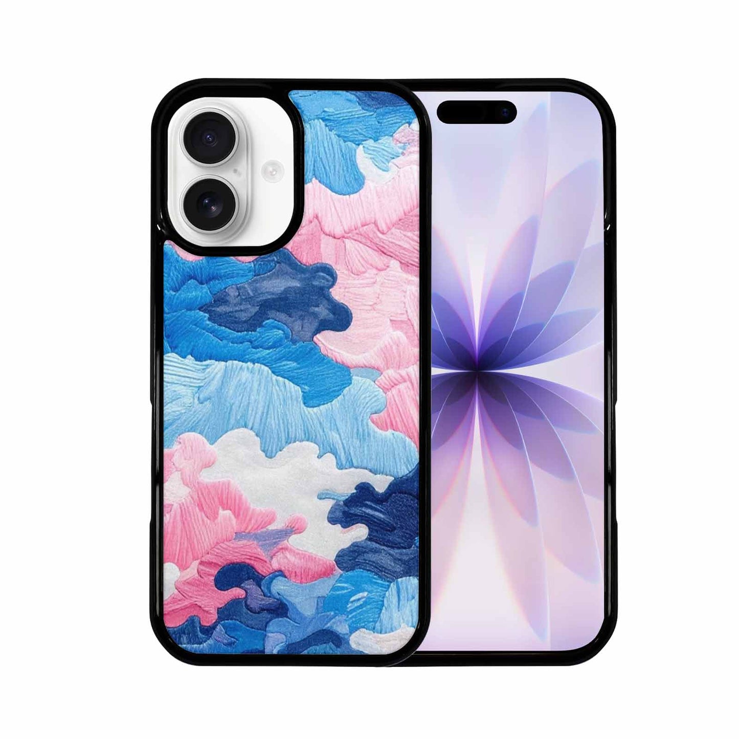 iPhone 17 Case — Vivid Camo Transgender Camo, Custom Designed Case Cover