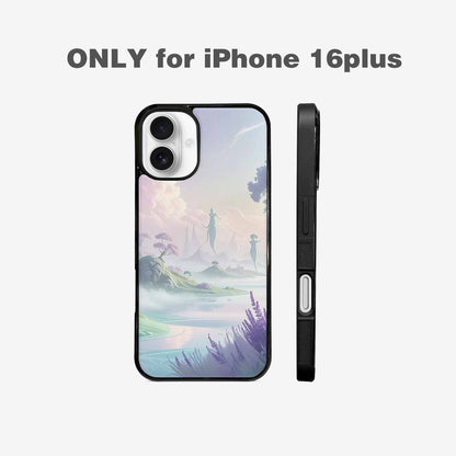 iPhone 16 Plus Case — Surrealist Dreamscape, Custom Phone Case