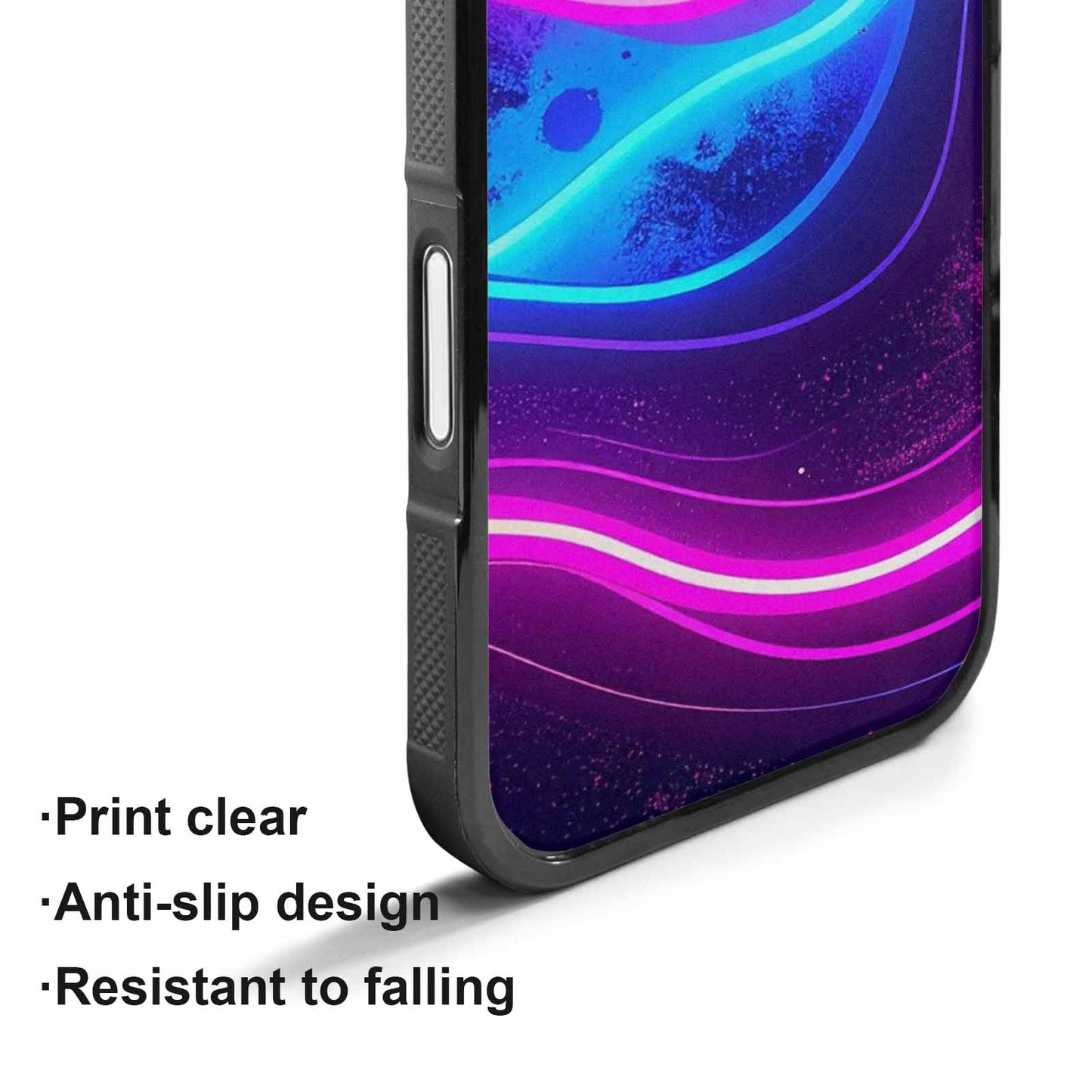 iPhone 17 Case — Neon Cartoon Retro Vintage, Custom Phone Case