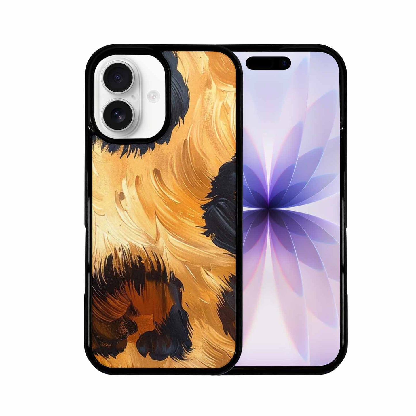 iPhone 17 Case — Leopard Soft Airbrush Gradient Animal Print, Custom Art Phone Cover