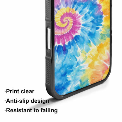 iPhone 17 Case — Small Tie Dye Swirl Tie Dye, Customized Protective Case
