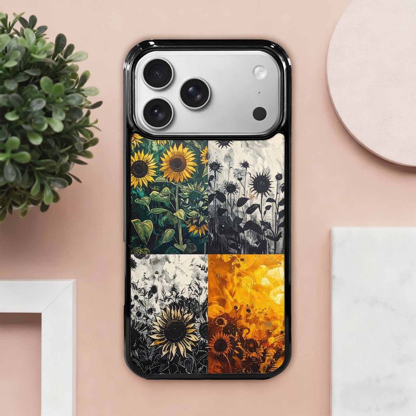 iPhone 17 Pro Max Case — Blend Melt Them Together Floral, Custom Printed Phone Case