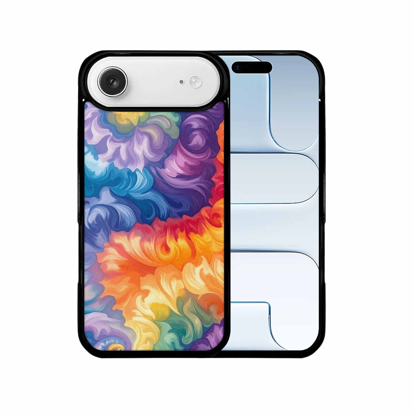 iPhone 17 Air Case — Tie Dye Swirls Tie Dye Tie, Customized Protective Case