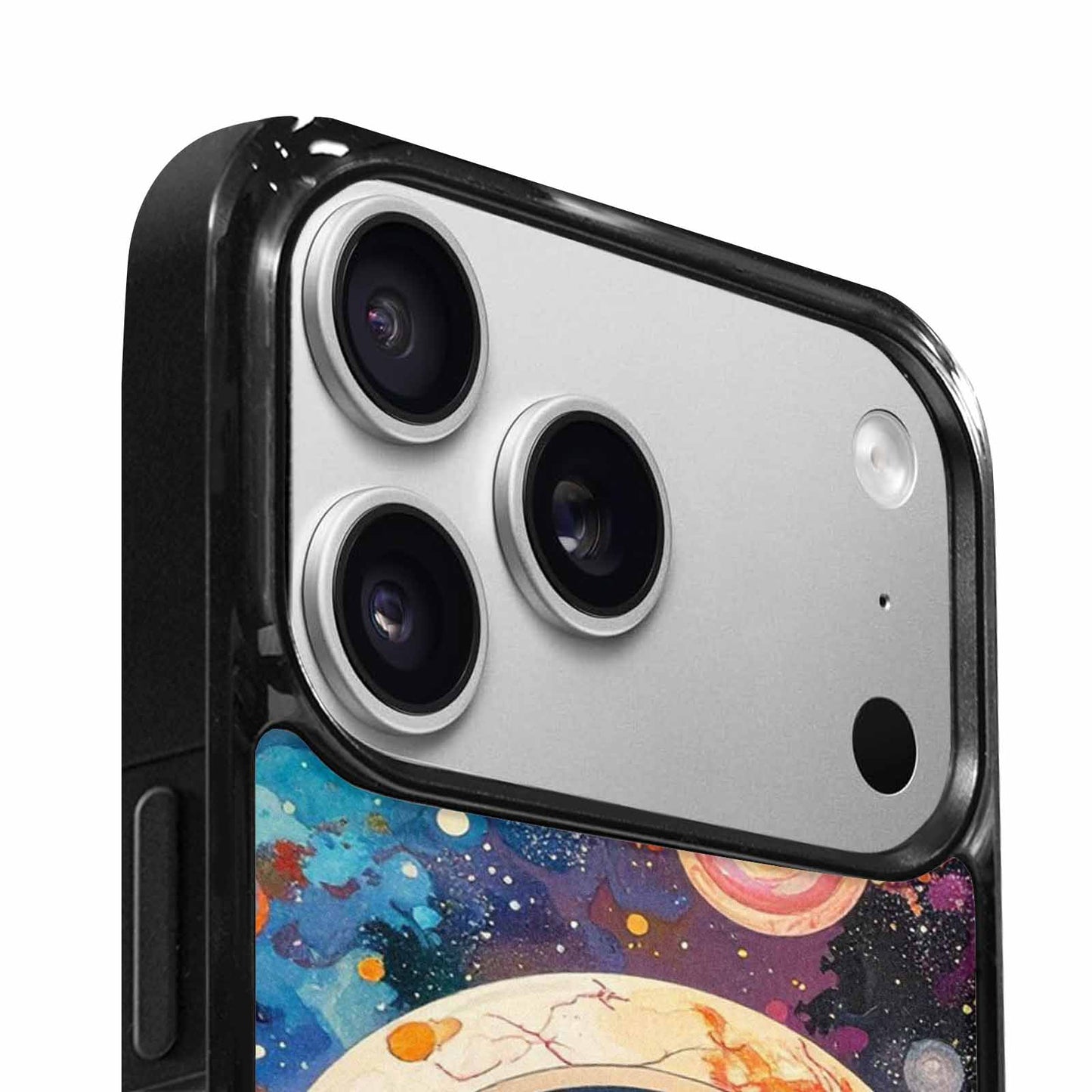 iPhone 17 Pro Max Case — Seamless Tileable Pattern Of Galaxy Space, Customized Protective Case