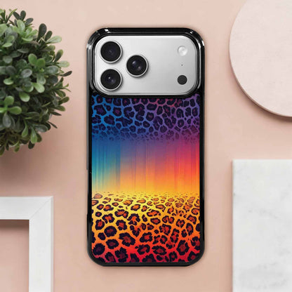 iPhone 17 Pro Max Case — Leopard Print Gradient Style Animal Print, Original Design Phone Case