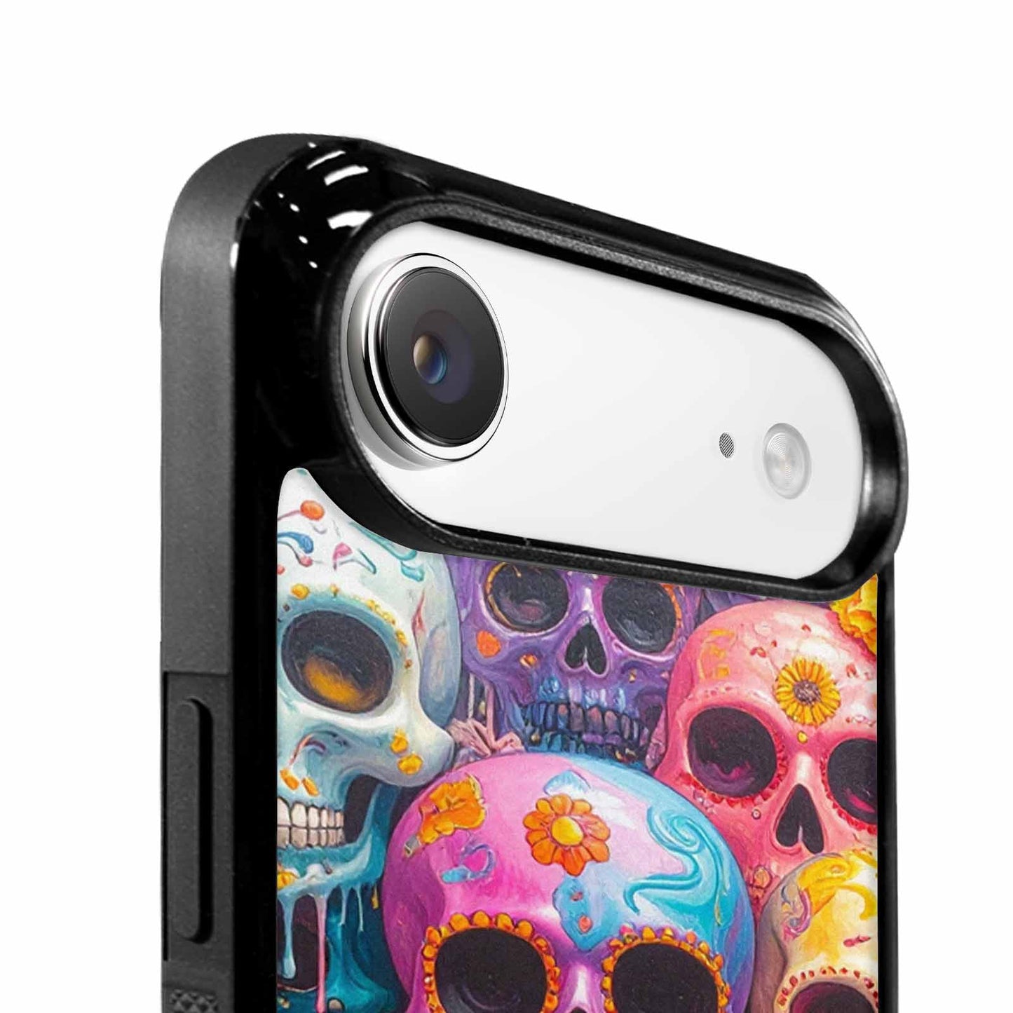 iPhone 17 Air Case — Sugar Skullsmelting Sugar Skulls Gothic Skulls, Custom Art Phone Cover
