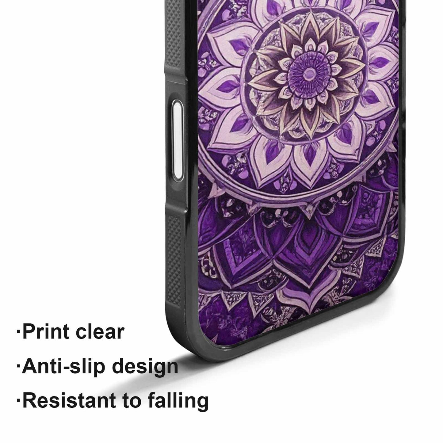 iPhone 17 Case — Small Mandala Pattern, Randomly Floral, Customized Protective Case