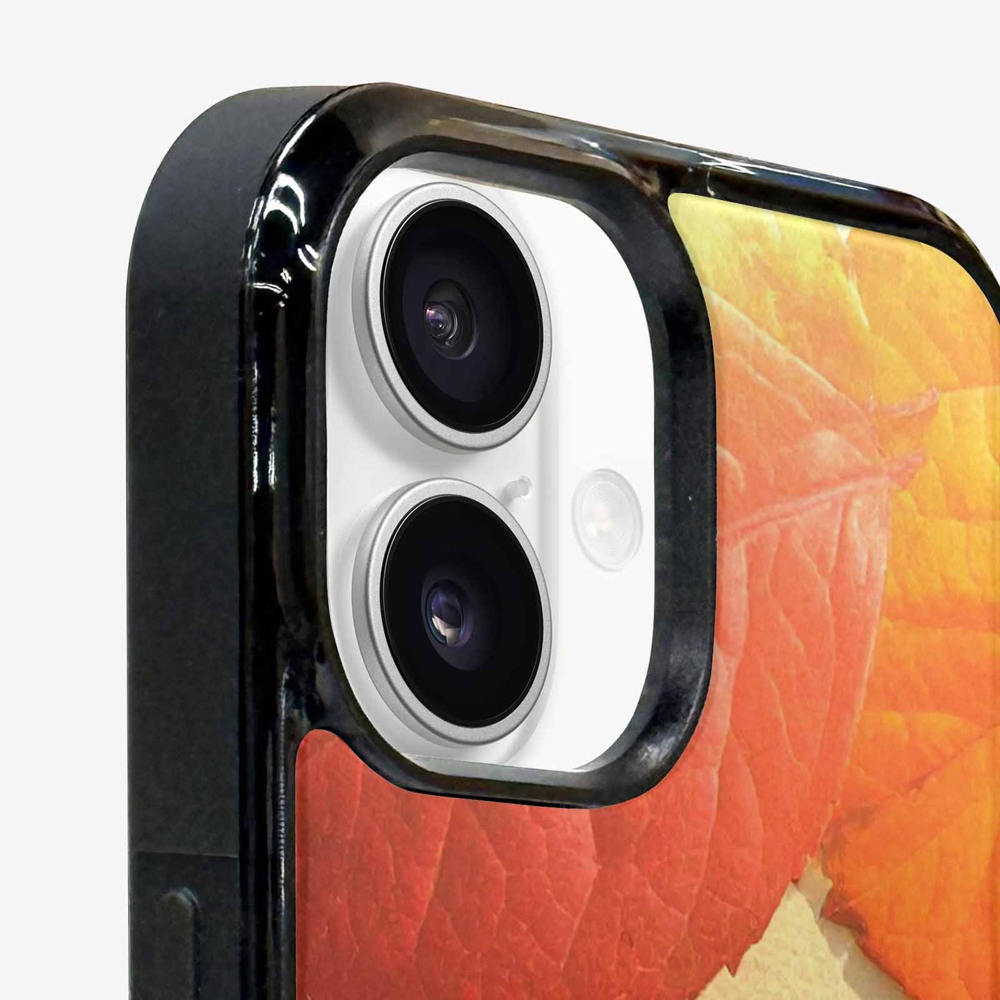 iPhone 16 Case — Autumn Leaves, Custom Printed Phone Case