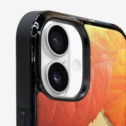 iPhone 16 Case — Autumn Leaves, Custom Printed Phone Case