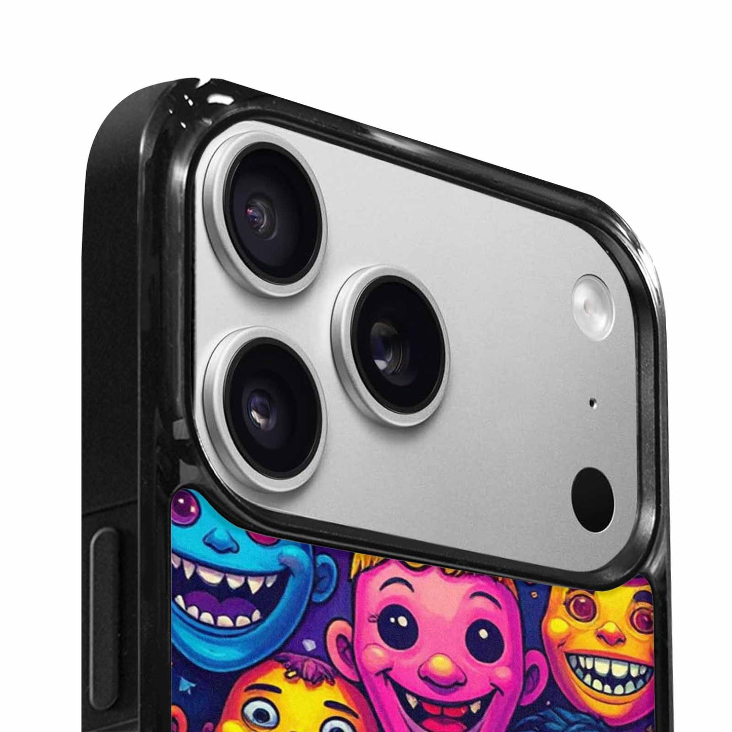 iPhone 17 Pro Max Case — Small Funny Looking Cartoon Cute, Custom Art Phone Cover