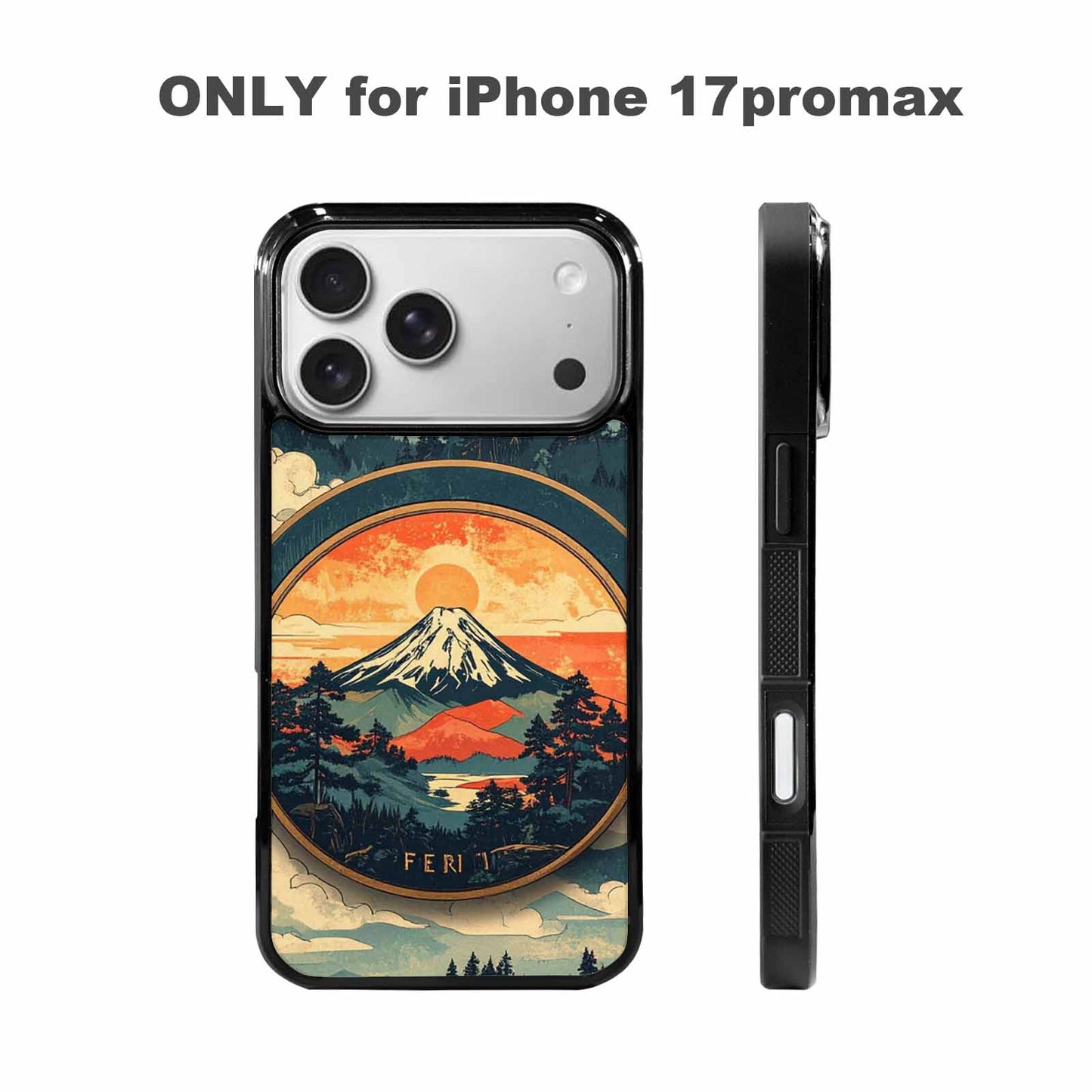 iPhone 17 Pro Max Case — Vintage National Park Retro Vintage, Custom Made Phone Cover