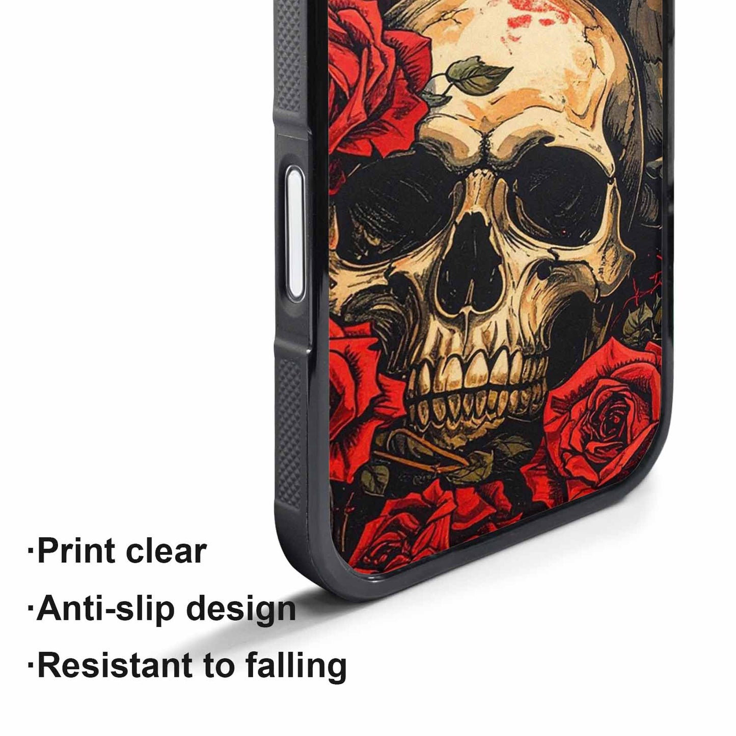 iPhone 17 Pro Case — Seamless Tileable Pattern Of Overlapping Gothic, Custom Art Phone Cover