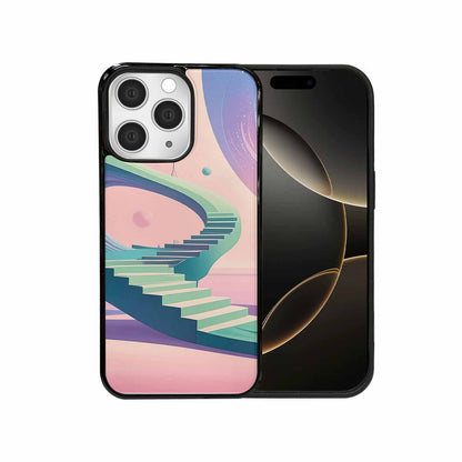 iPhone 15 Pro Max Case — 1930s European Surrealist Art Style Dreamlike, Custom Print Case Cover