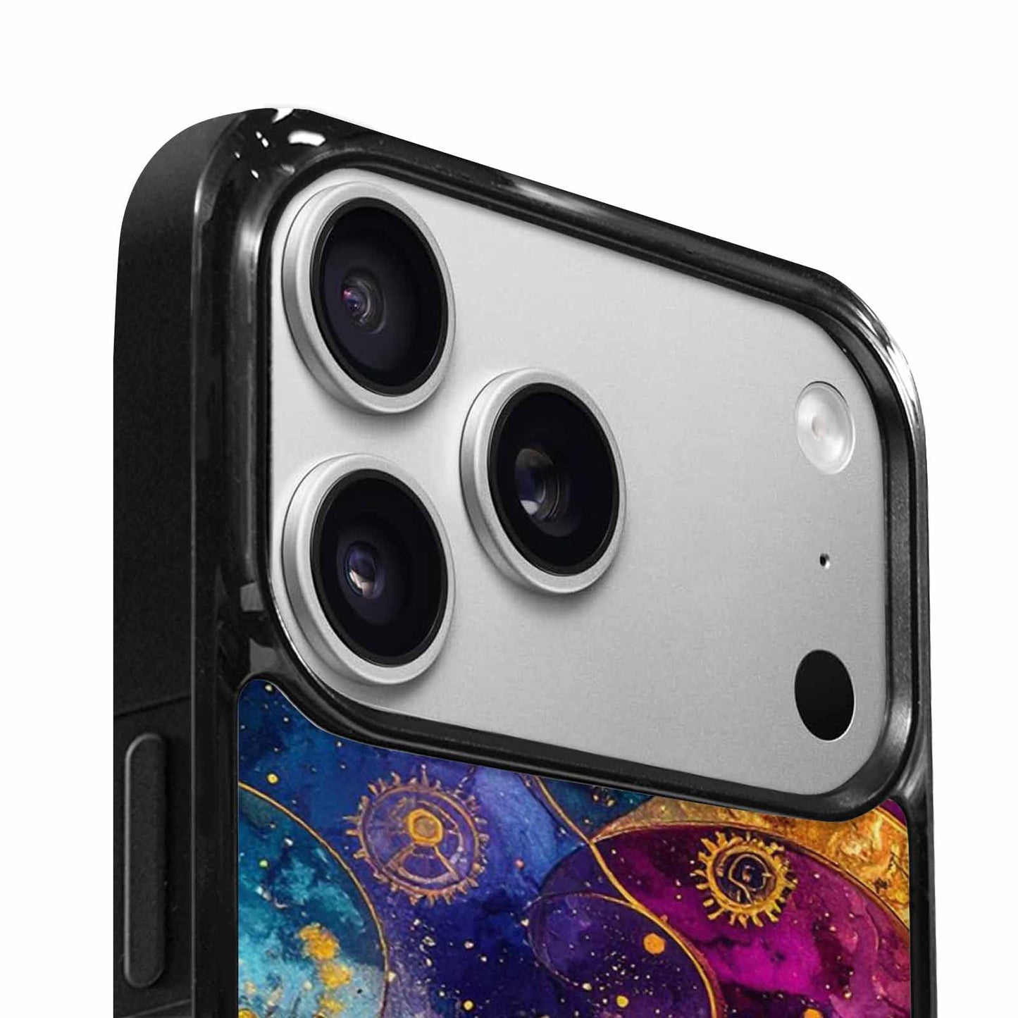 iPhone 17 Pro Case — Steampunk Galaxy Space, Unique Phone Case Design