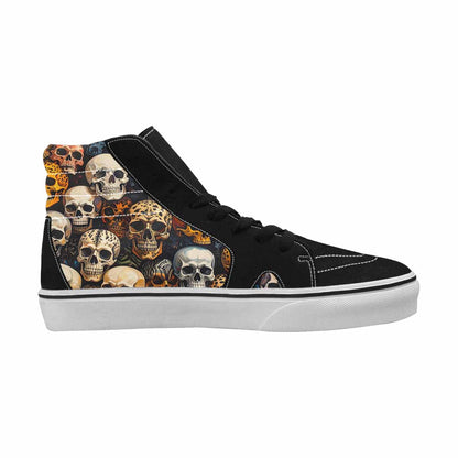 MEN'S Skulls High Top Canvas Aesthetic Shoes