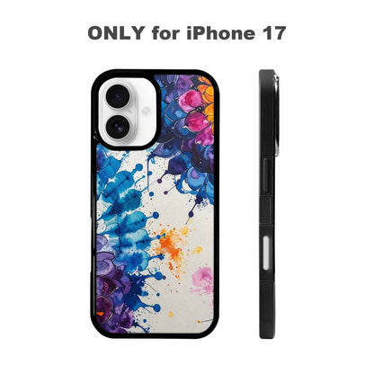 iPhone 17 Case — Tie Dye Swirls (black Tie Dye, Original Design Phone Case