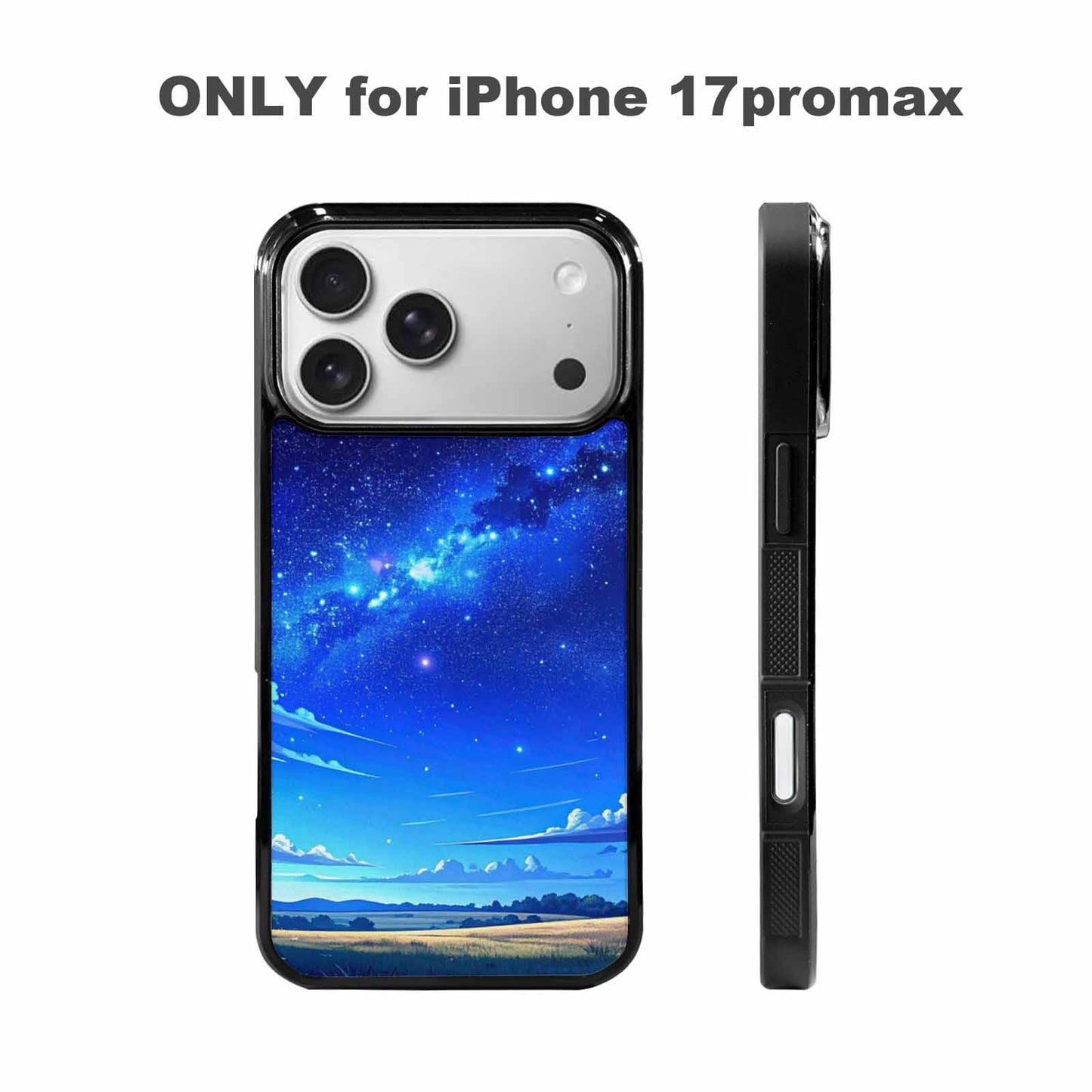 iPhone 17 Pro Max Case — Van Gogh Starry Night Galaxy Space, Unique Phone Case Design