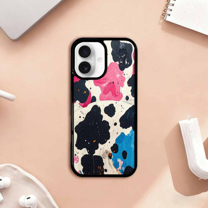 iPhone 17 Case — Small Cow Animal Print Animal Print, Personalized Phone Case