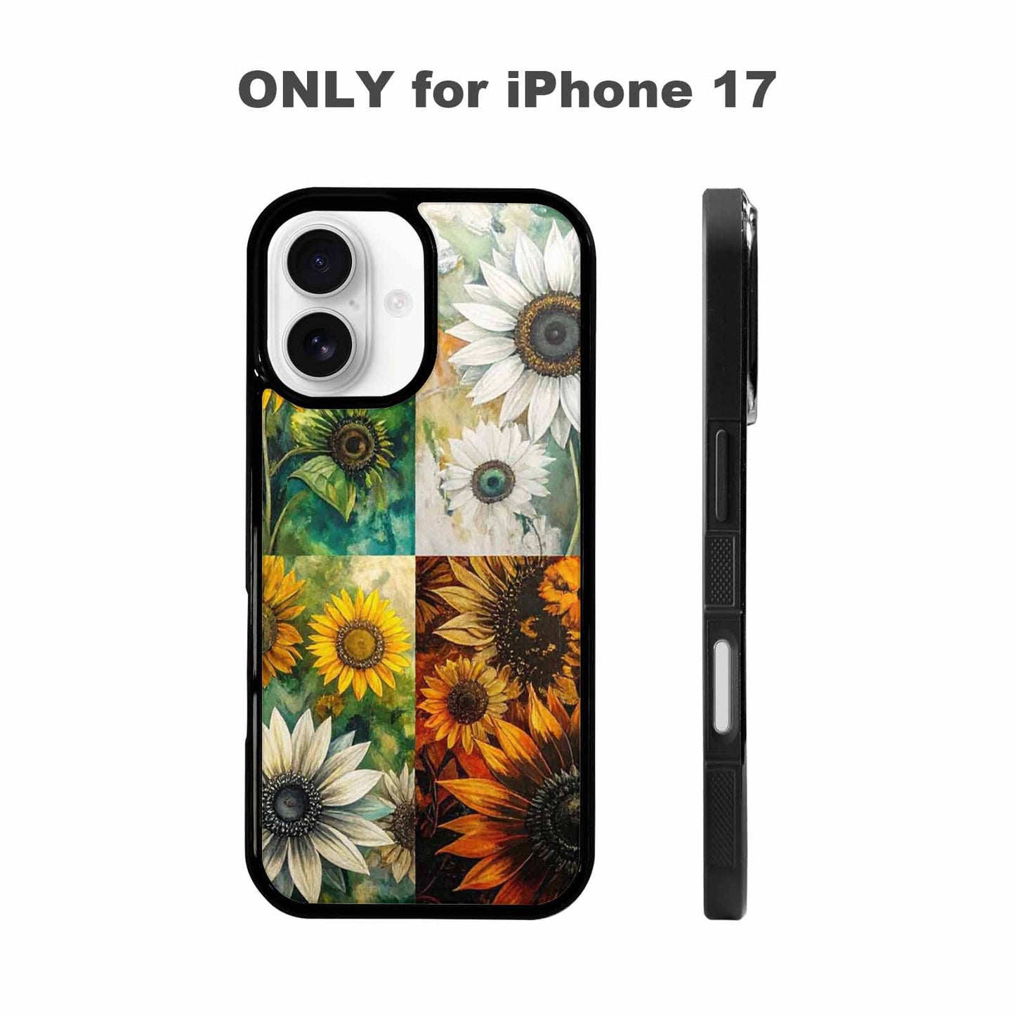 iPhone 17 Case — Blend Melt Them Together Floral, Custom Phone Case